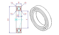 100-KR Series Precision Ball Bearings (ABEC5 & ABEC7)