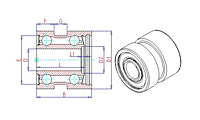 Speciality Bearings Conveyor Roll Bearings CONV-4-E-2