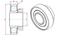 Speciality Bearings Adapter, Tapered Bore SZZX